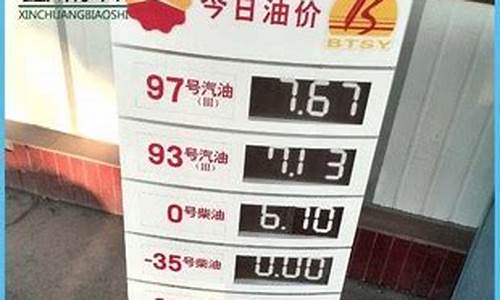 中国石化油价格今日价_今日中石化油价